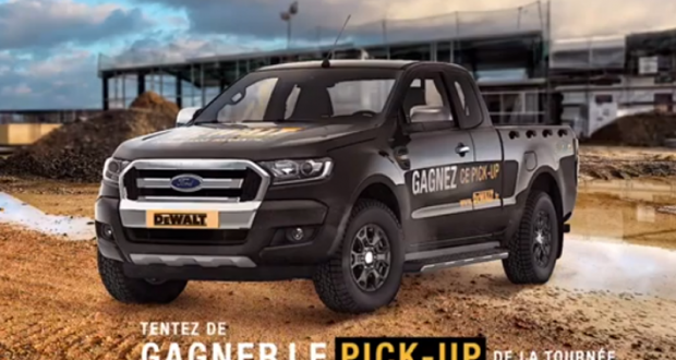 Gagnez un Ford Pick-Up Ranger Super Cabine (32 788 €)